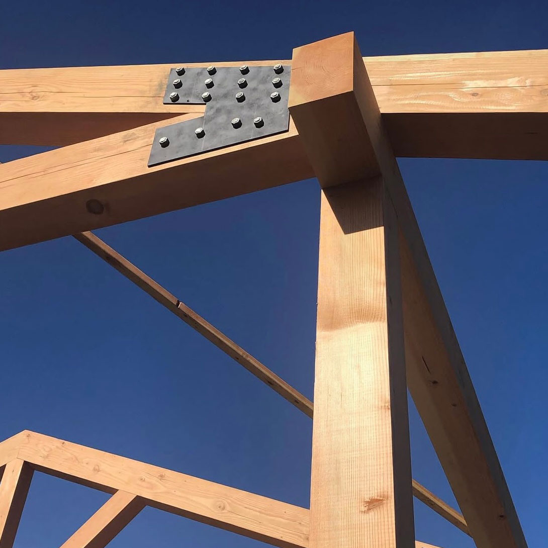 White Point - Custom Carport on San Juan Island