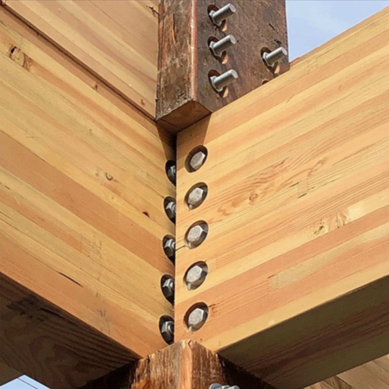 Afterglow: Timber Frame Shop on San Juan Island